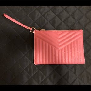 Pink wristlet